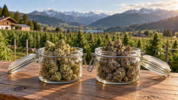 Comprendre l'impact des deux variétés de fleur THX