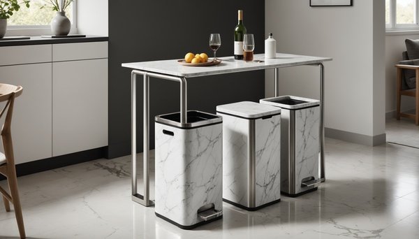 Des poubelles de table esthétiques et pratiques pour tous !